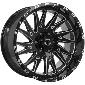TIS Wheels – 547BM – Black – 20″x10″ -19mm – Summer Wheels – 547BM2108319